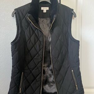 Calvin Klein Vest with High Collar